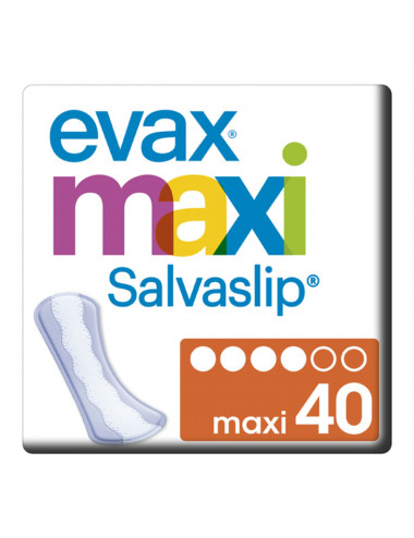 Salvaslip maxi Evax (40 uds)