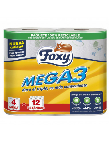 Carta Igienica Foxy Mega3...